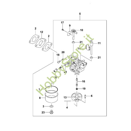Picture of I - Carburatore FJ180V-AM93